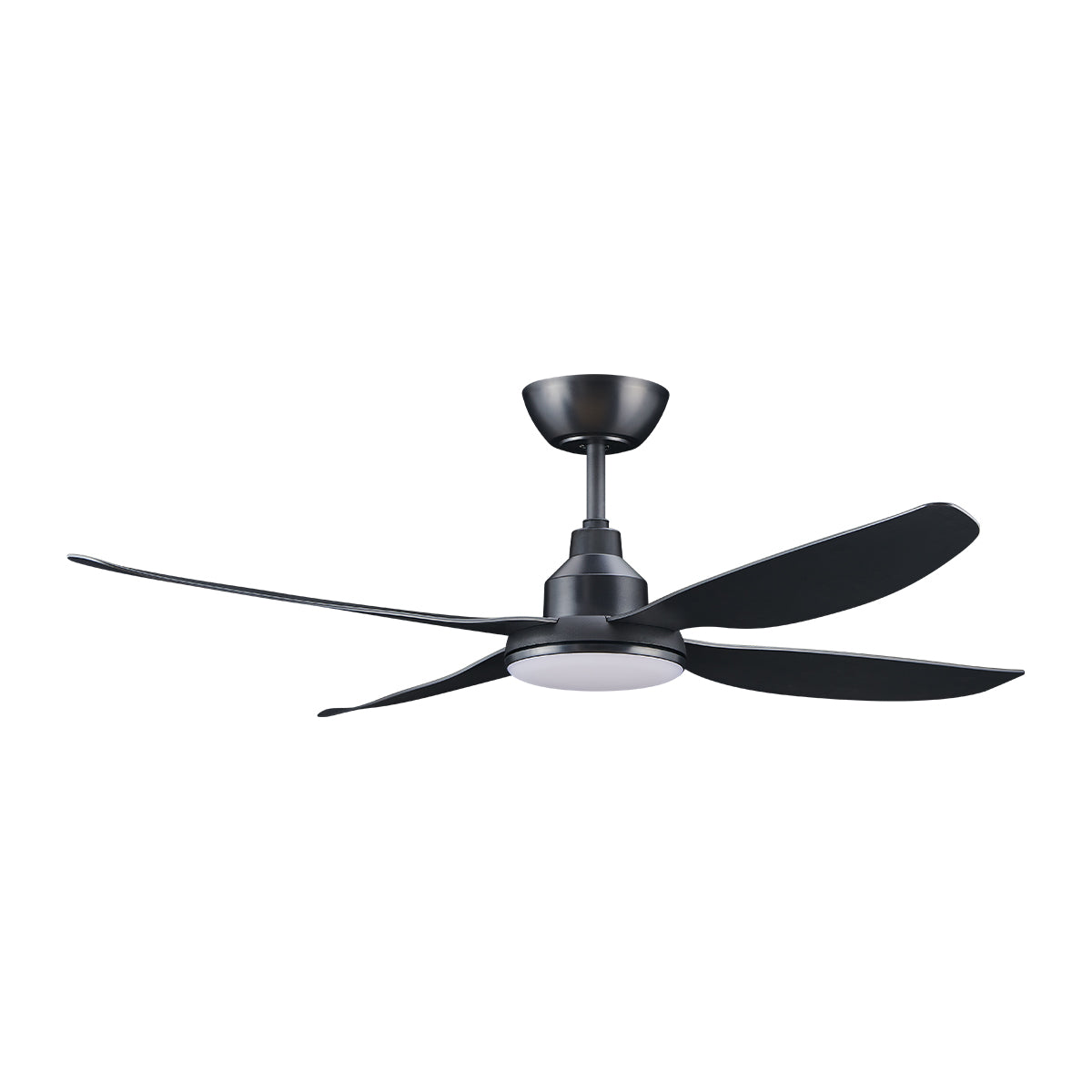 ALASKA DC - 52"/1300mm 4 Blade DC Ceiling Fan with 20W Tri CCT LED Light - Indoor/Covered Outdoor - Remote included