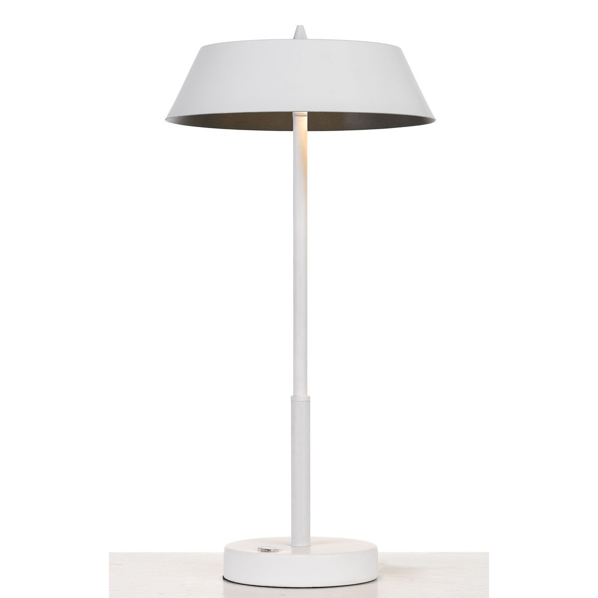 Allure White Table Lamp