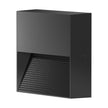 Altona Square 5000K 5W IP65 Wall Light in Black