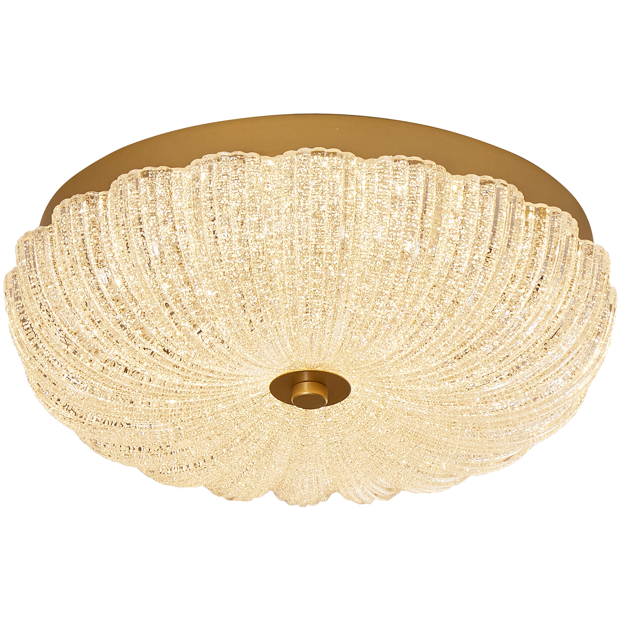 Allure Gold & Crystalline 19W 300mm CCT LED Acrylic CTC/Oyster