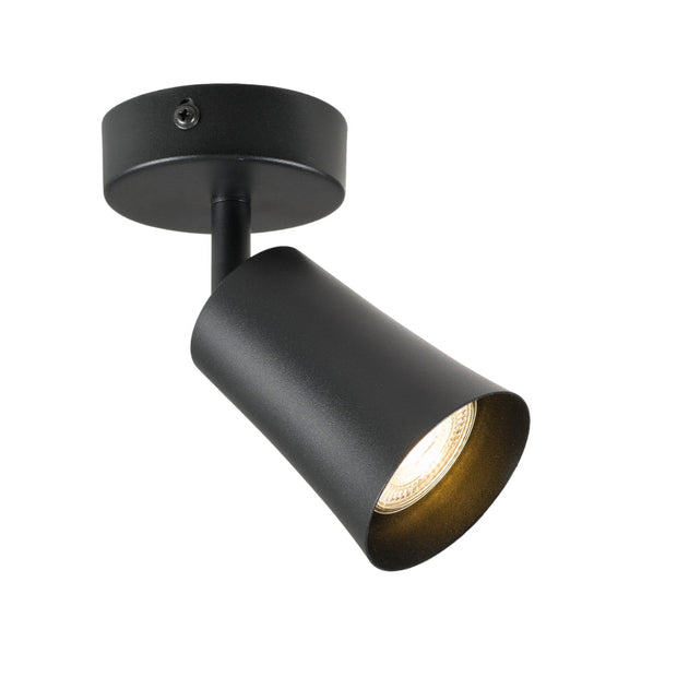 Alvey White or Black 1 Light GU10 Spot