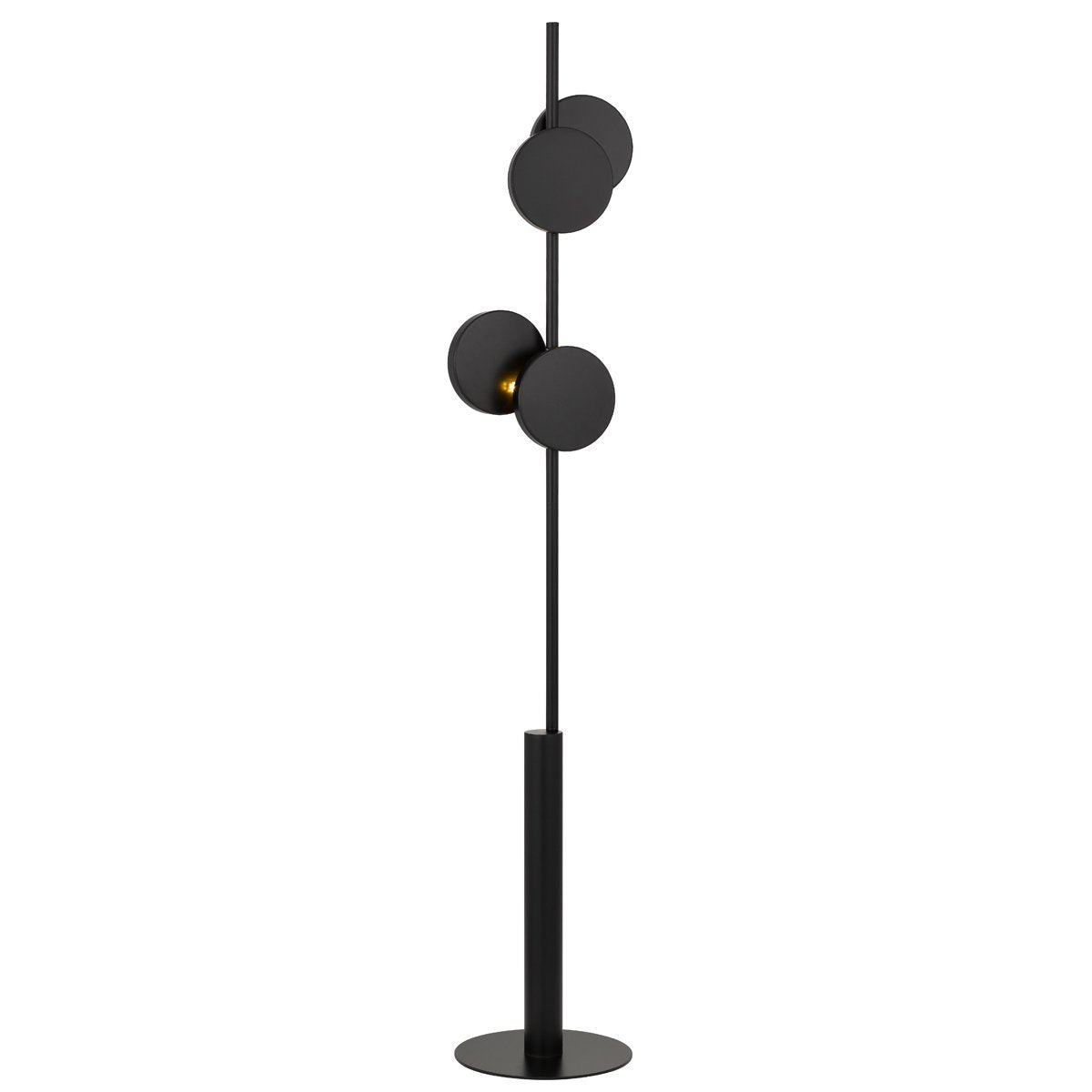 Amparo 2 Light Floor Lamp in Black