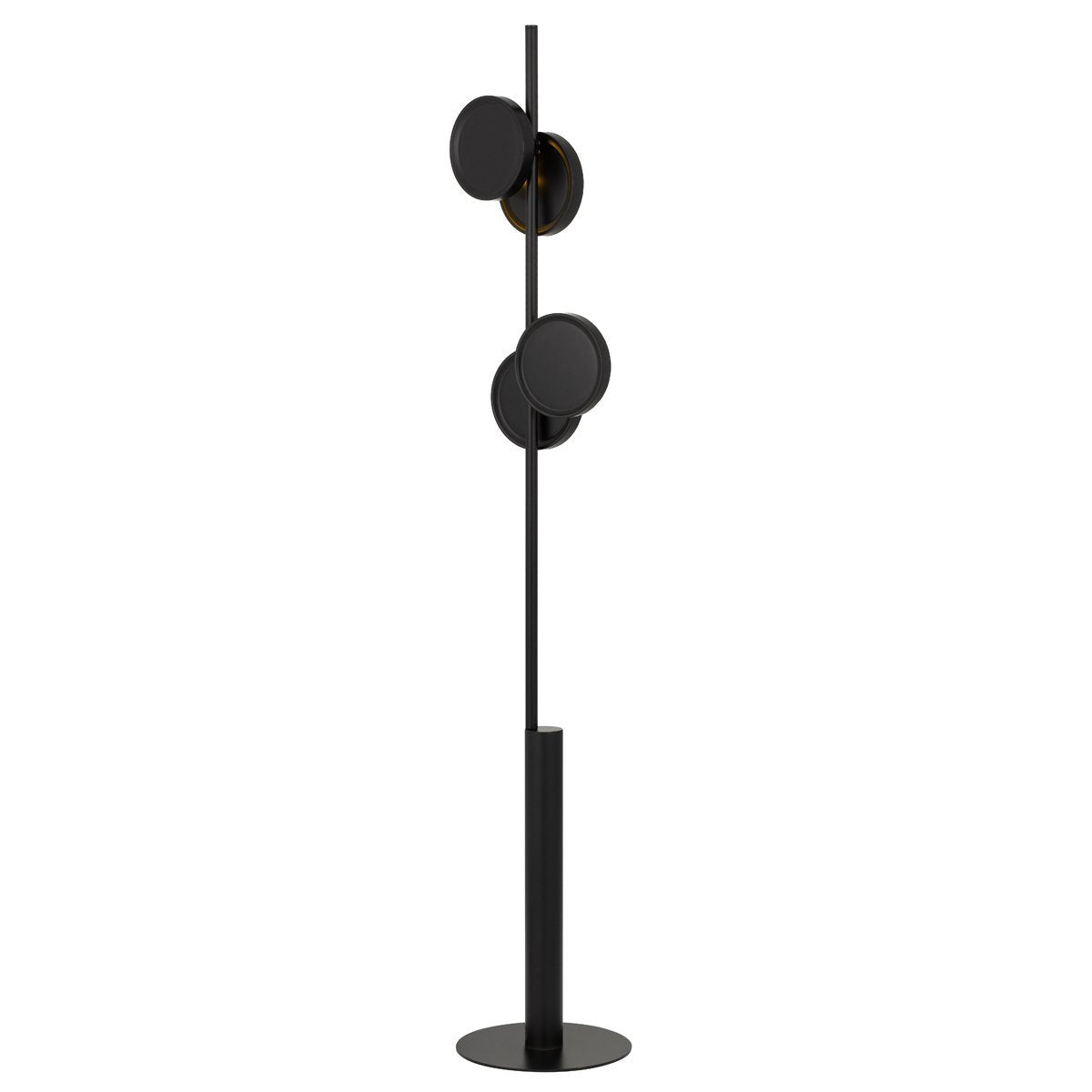 Amparo 2 Light Floor Lamp in Black