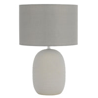 Thumbnail for Arbro Table Lamp in Grey with Grey Shade