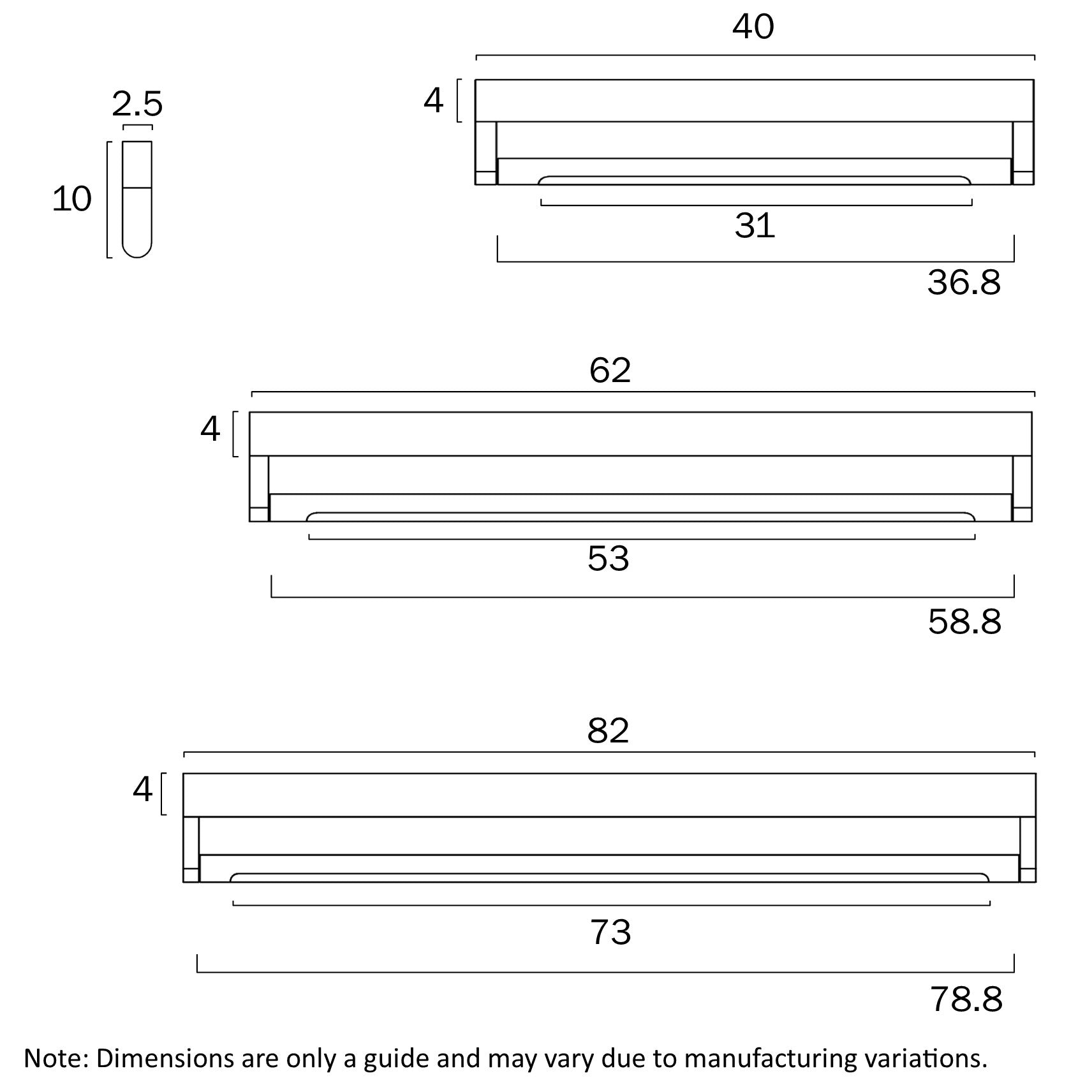 Arvin 80 Chrome, Black or Antique Gold 20W 3CCT Vanity Wall Light