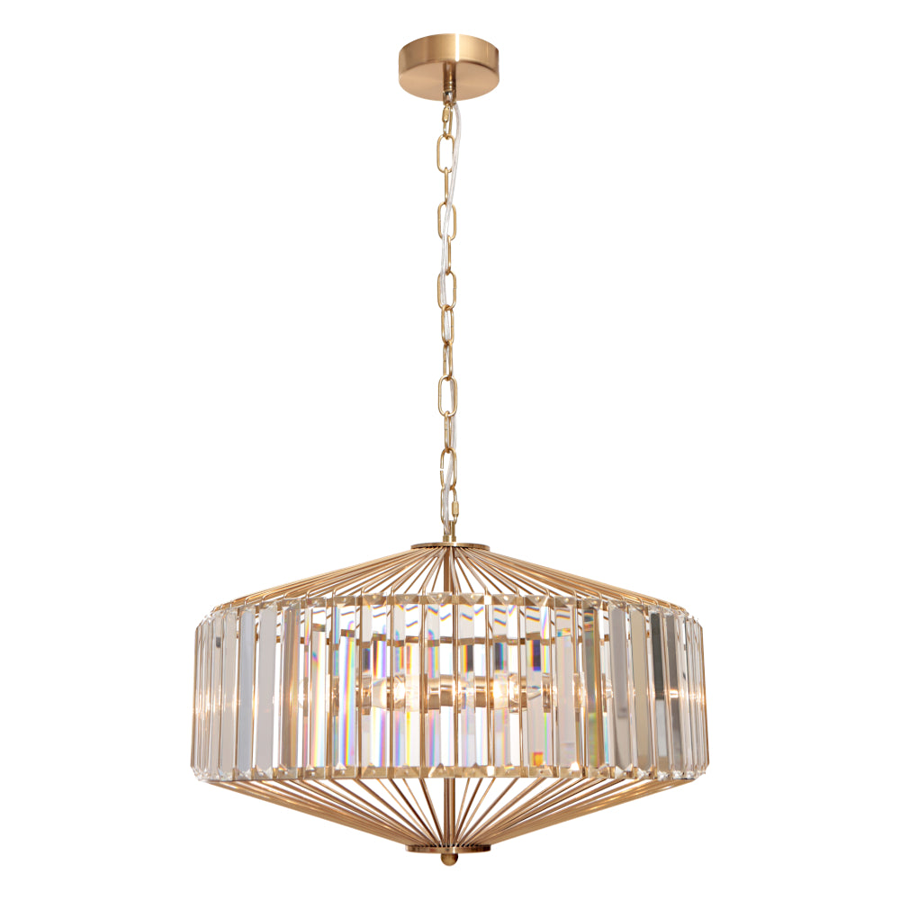 Arzano 5 Light Pendant Gold