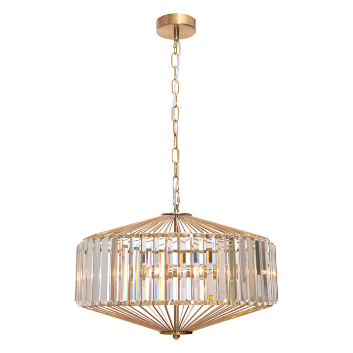Arzano 5 Light Pendant Gold