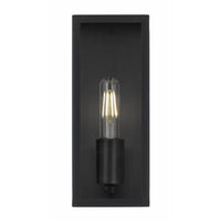 Thumbnail for Arzano Small IP43 Exterior Wall Light in Black