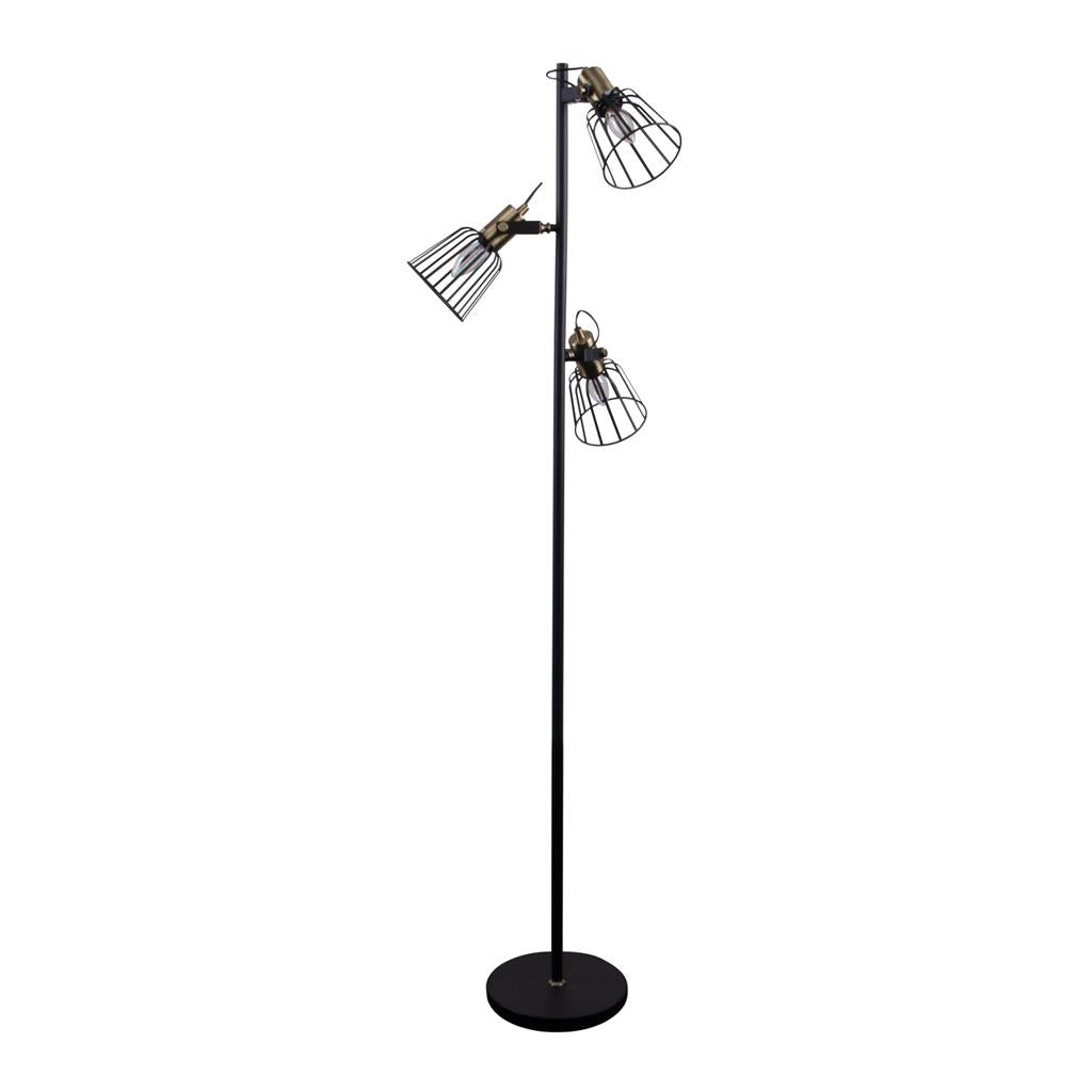 ashley 3fl 3 light cage floor lamp 240v ashley 3fl