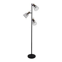 Thumbnail for ashley 3fl 3 light cage floor lamp 240v ashley 3fl