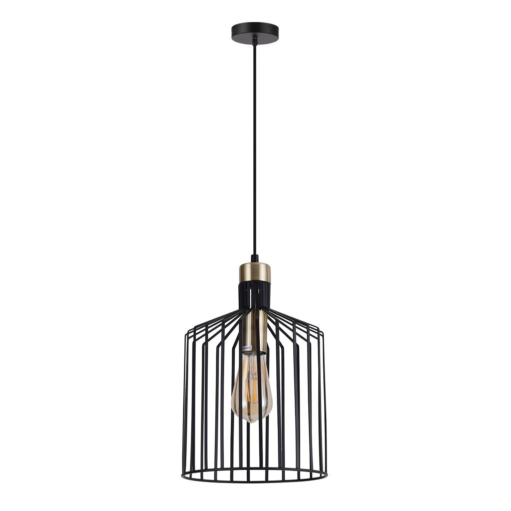 ashley pdt ashley medium caged 1 light e27 240v pendant ashley pdt