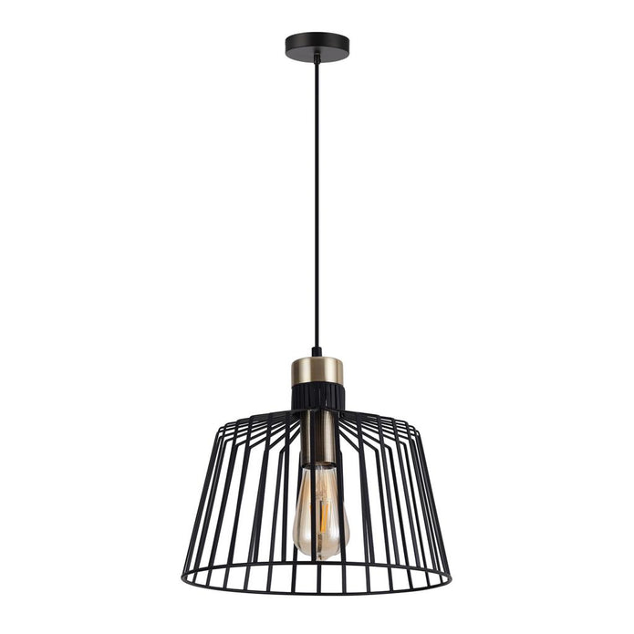 ashley pdt ashley large caged 1 light e27 240v pendant ashley pdt