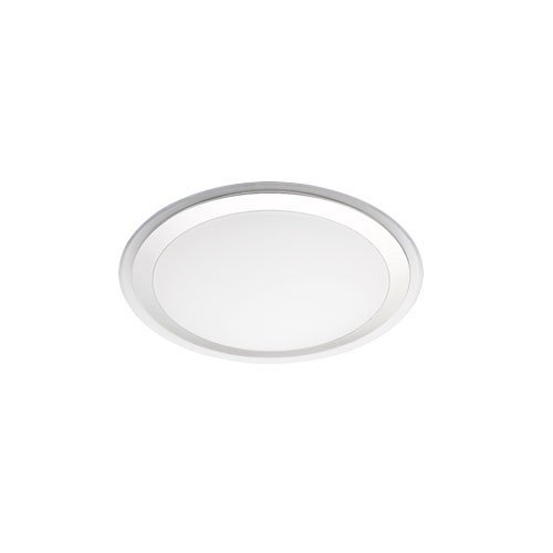 Astrid 18 Watt LED Oyster Light in Chrome Trim