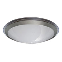 Thumbnail for Astrid 60W Smart LED Tri-Colour Oyster Light Silver Trim