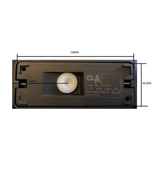 ATEN Backplate Dimensions