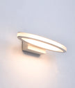 ATHENS: City Series LED Interior Matte White Oval 1 Way Wall Light