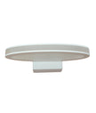 ATHENS: City Series LED Interior Matte White Oval 1 Way Wall Light