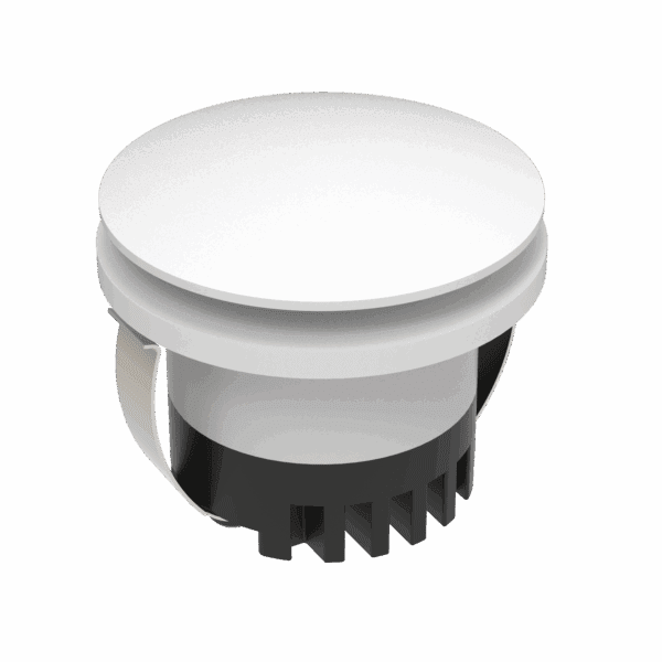 Aura 24V Round 3W LED TRIO IP20 White Steplight