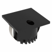 Aura 24V Square 3W LED TRIO IP20 Black Steplight