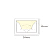 HV9798-IP68-2013-4K - 10w Top Bend Haviflex Flexible LED Strip 20mm X 13mm - IP68 / Per Metre