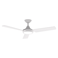 Thumbnail for axis 3 blade 48 dc ceiling fan with led light axis 48 light