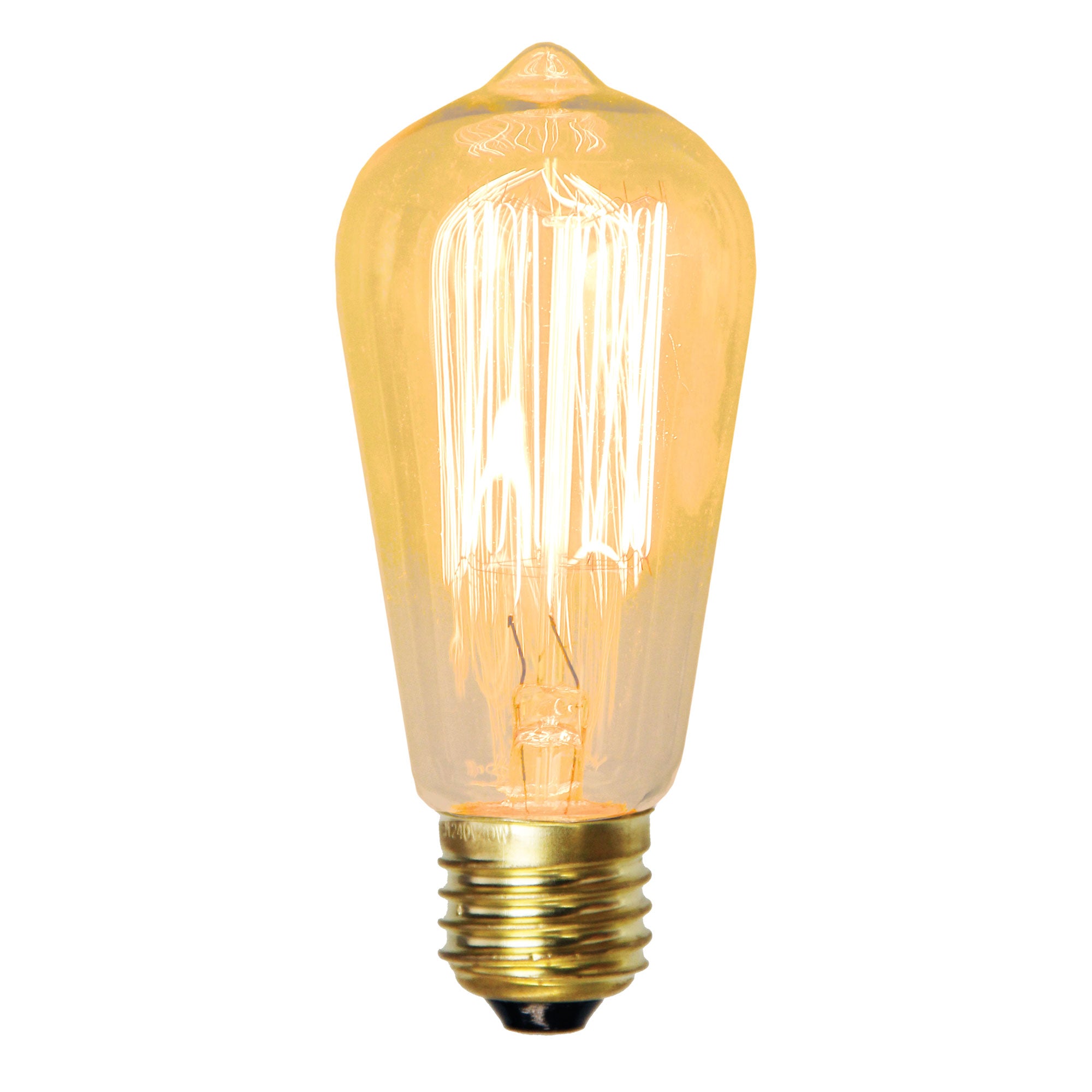 Vintage ST58 Squirrel Cage E27 25W Filament