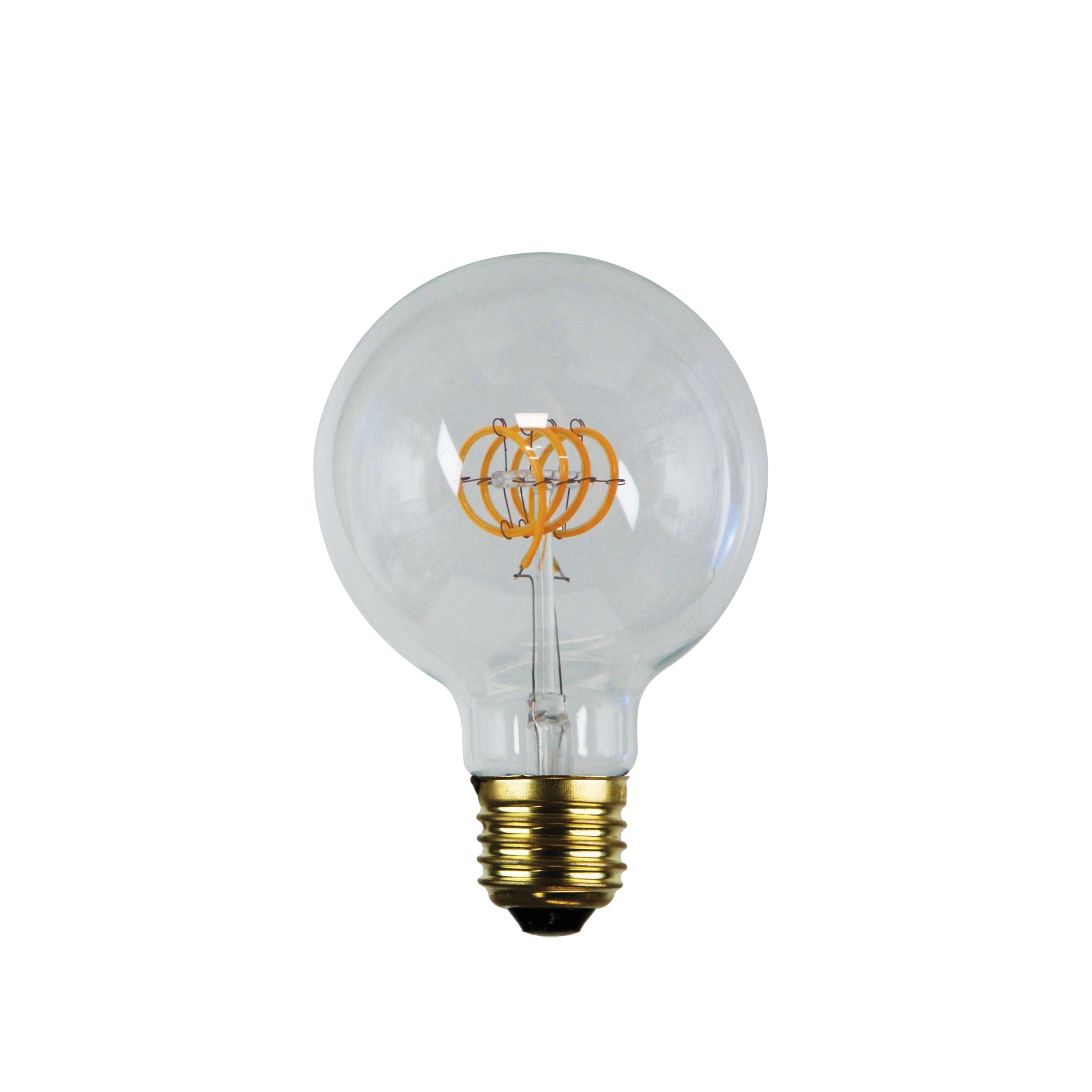 Filament LED G95 Spiral 5W E27 5W / E27 / 2200K Dimmable