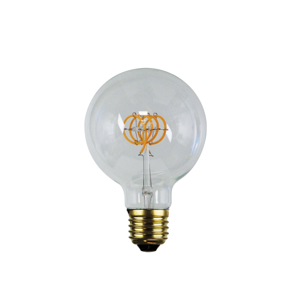 Filament LED G95 Spiral 5W E27 5W / E27 / 2200K Dimmable
