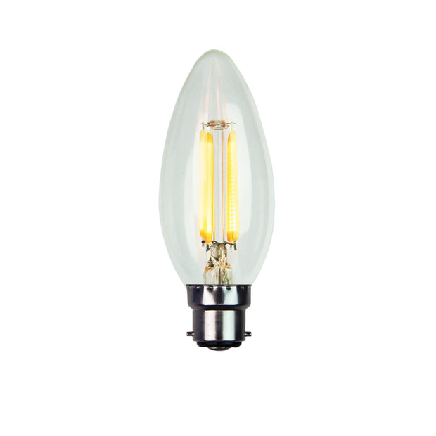 Filament LED C35 2700K B22 4W / B22 / 2700K Dimmable