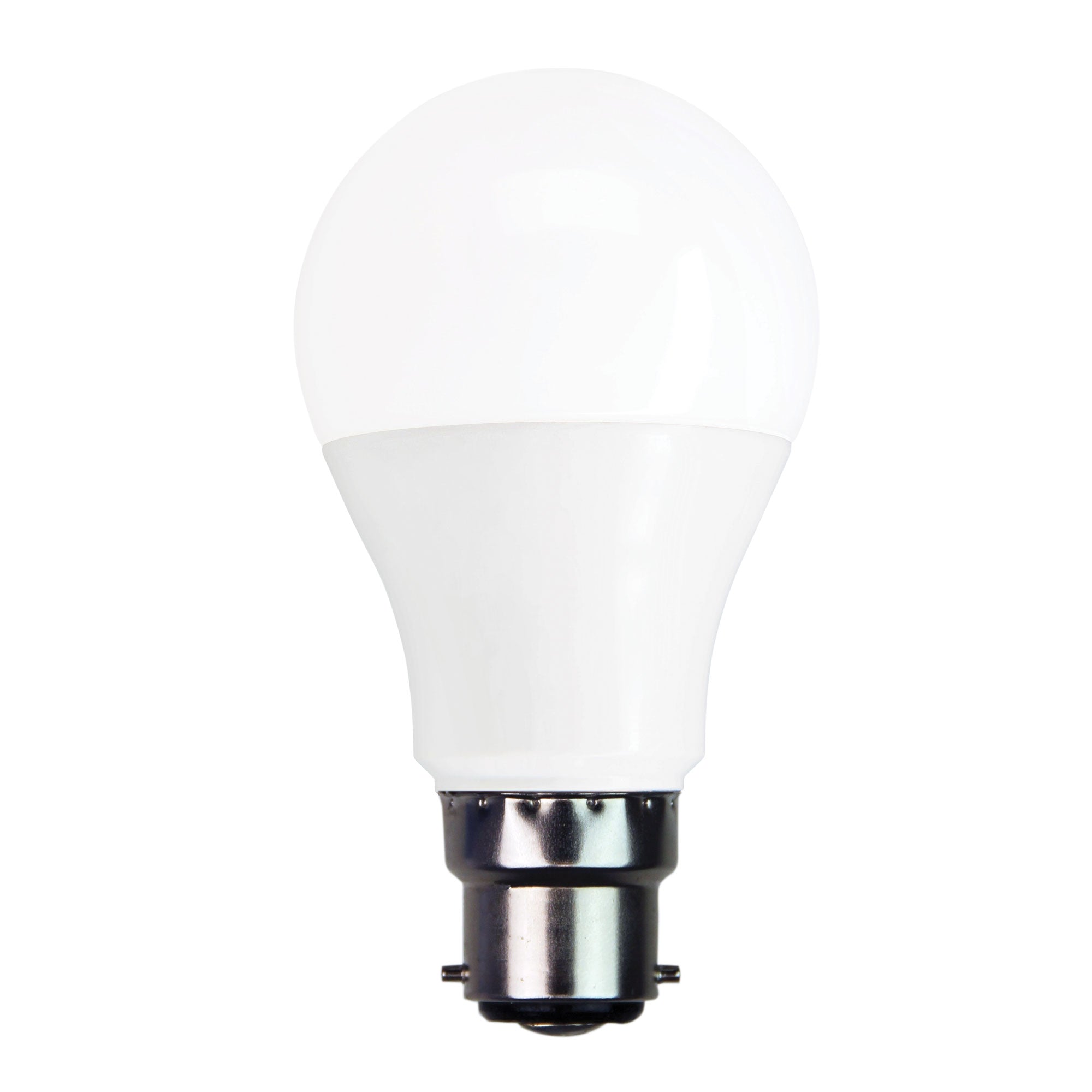 9W A60 LED B22 3000K Opal