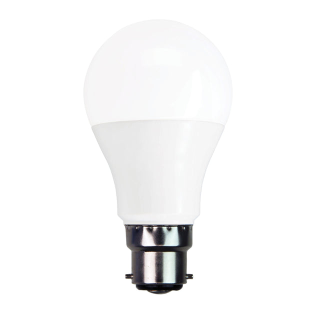 9W A60 LED B22 4000K Opal