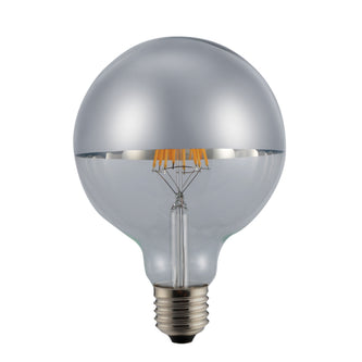 Crown Silver LED G95 6W / E27 / 2700K G95