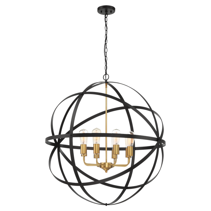 Apollo E27 Orb Pendant Bronze Gold