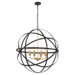 Apollo E27 Orb Pendant Bronze Gold