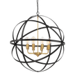 Apollo E27 Orb Pendant Bronze Gold