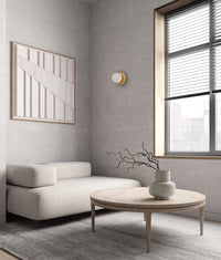Thumbnail for BALLE: Interior Round Opal Diffuser with Round Base Wall Lights