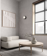 Thumbnail for BALLE: Interior Round Opal Diffuser with Round Base Wall Lights