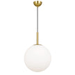 Bally 12 Antique Gold, Nickel or Black Pendant
