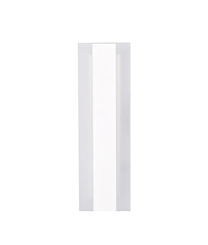 BANDA: LED Tri-CCT Rectangular with Frosted Diffuser Wall Lights IP65
