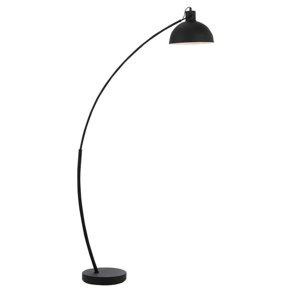 Beat Chrome or Black Floor Lamp