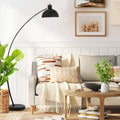 Beat Chrome or Black Floor Lamp