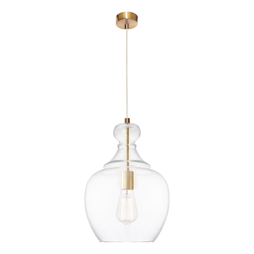 Bellac 1 Light Pendant Gold