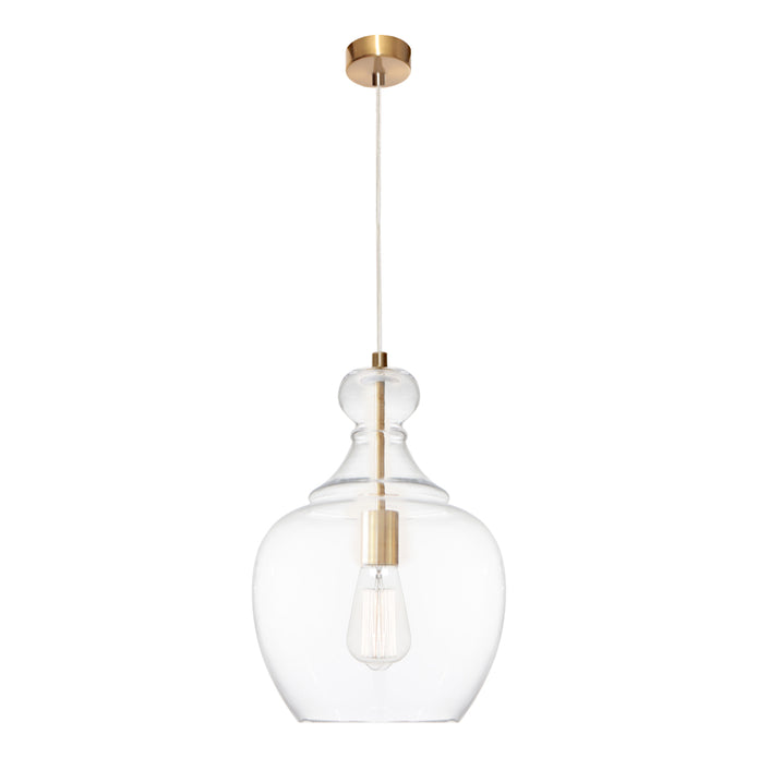 Bellac 1 Light Pendant Gold