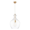 Bellac 1 Light Pendant Gold