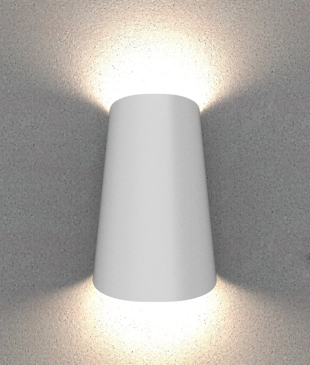 BESTRI: LED Tri-CCT Exterior Surface Mounted Cone Up/Down Wall Light IP65
