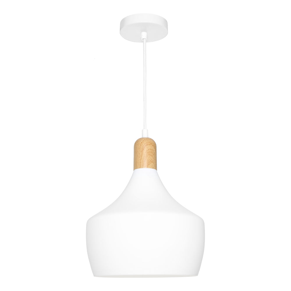 Bevo 1 Light Pendant White