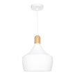 Bevo 1 Light Pendant White