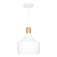 Thumbnail for Bevo 1 Light Pendant White