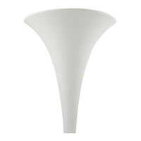 Thumbnail for bf 2185 ceramic funnel wall light raw