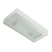 Thumbnail for bf 8284 ceramic frosted glass 30cm wall light raw